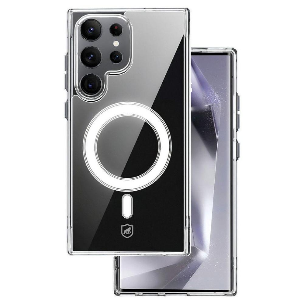 Capa MagSafe para Samsung Galaxy S24 Ultra - Transparente - Gshield - 1
