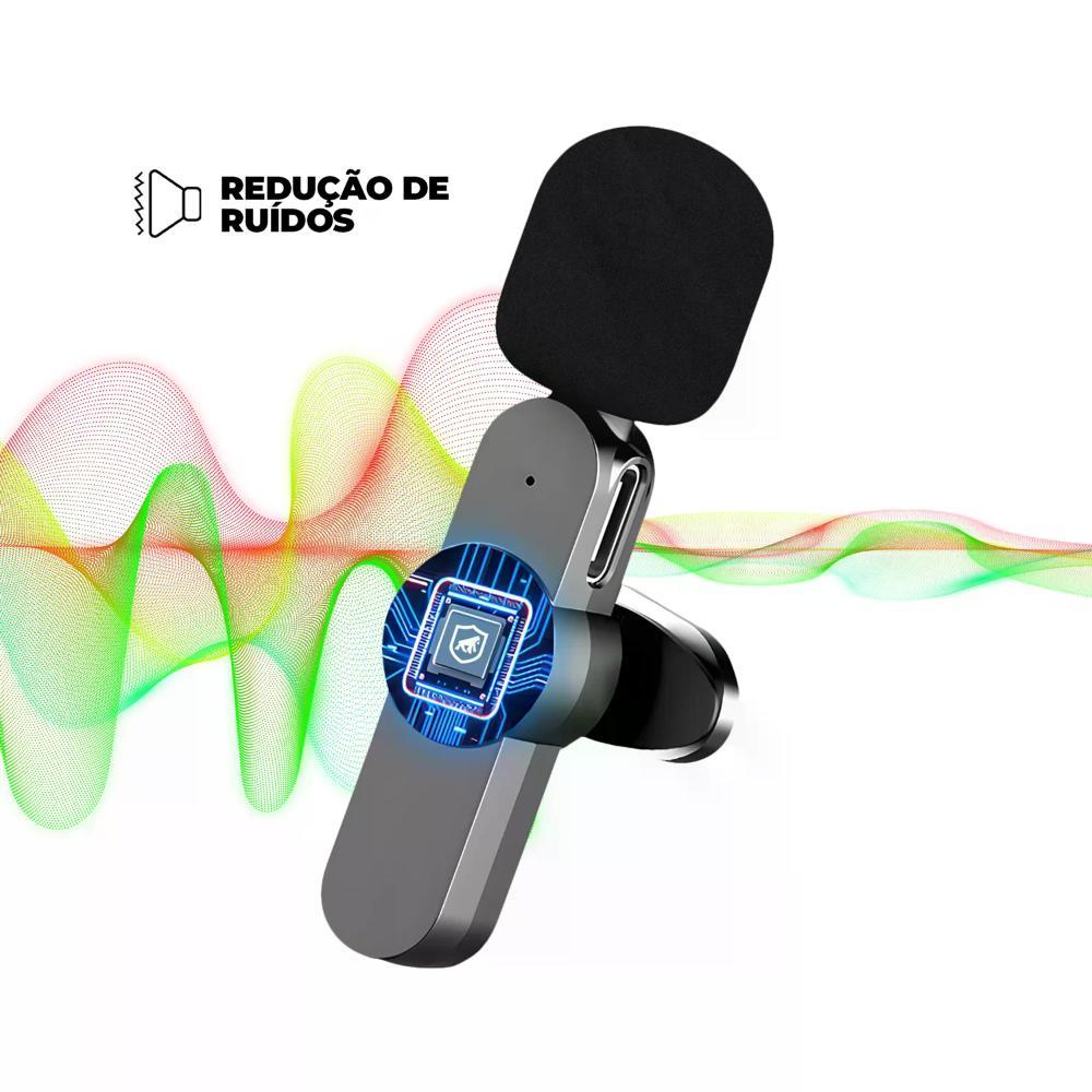 Microfone de Lapela Flex - Tipo C - Gshield - 5