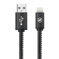 Cabo Lightning / USB-A - Turbo Militar - 1,5M  no Atacado - Caixa Fechada 10 Unidades - Gshield - 1