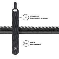 Cabo Lightning / USB-A - Turbo Militar - 1,5M  no Atacado - Caixa Fechada 10 Unidades - Gshield - 7