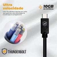 Cabo ThunderBolt 65W USB-C / Tipo C - 1,8M - Gshield - 2