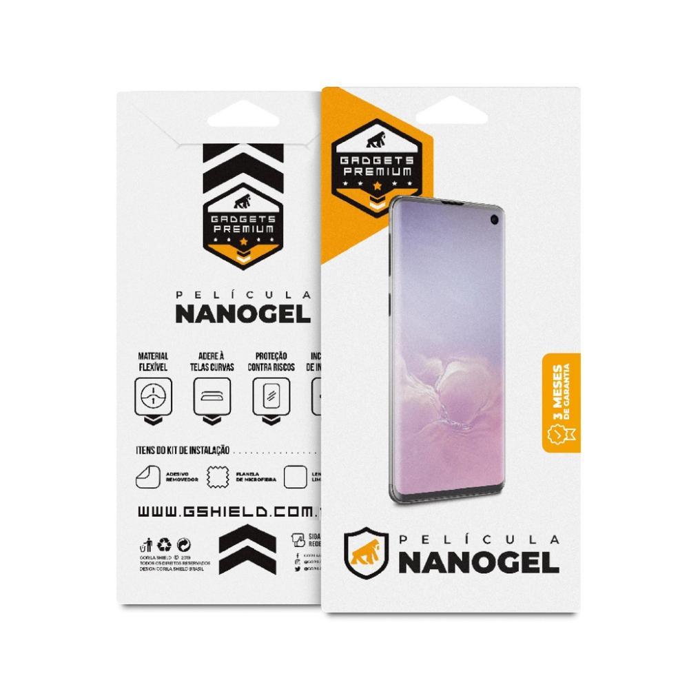 Película de Nano Gel Dupla + traseira fibra de carbono para Samsung Galaxy S7 Edge - Gshield (Cobre toda tela) - 8