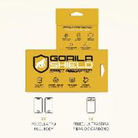 Película de Nano Gel Dupla + traseira fibra de carbono para Samsung Galaxy S7 Edge - Gshield (Cobre toda tela)