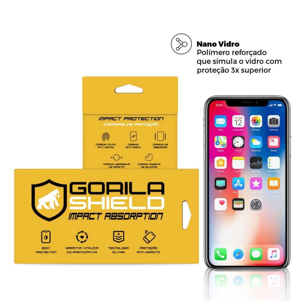 Película de Nano Vidro para iPhone X e iPhone XS - Gorila Shield - 1