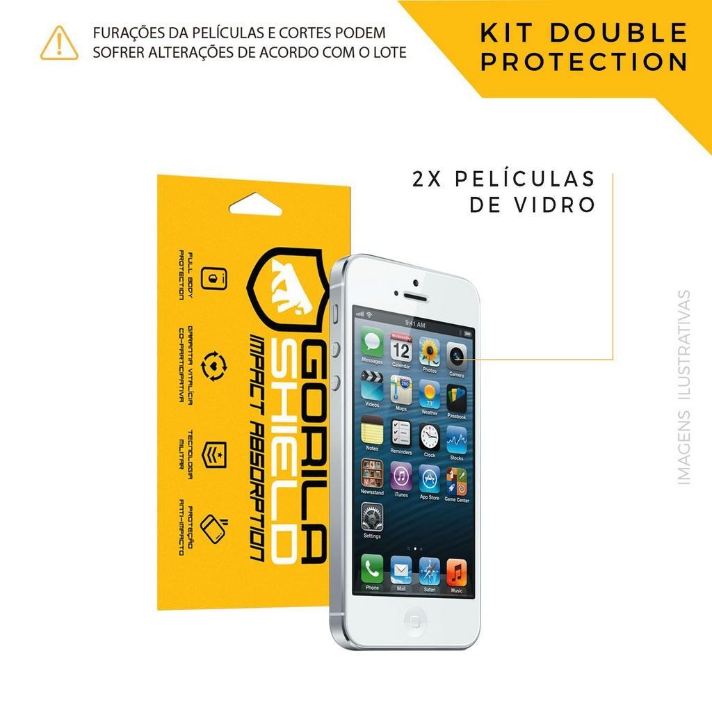 Película de Vidro Dupla para iPhone 5, 5S, 5C, SE - Gorila Shield - 2