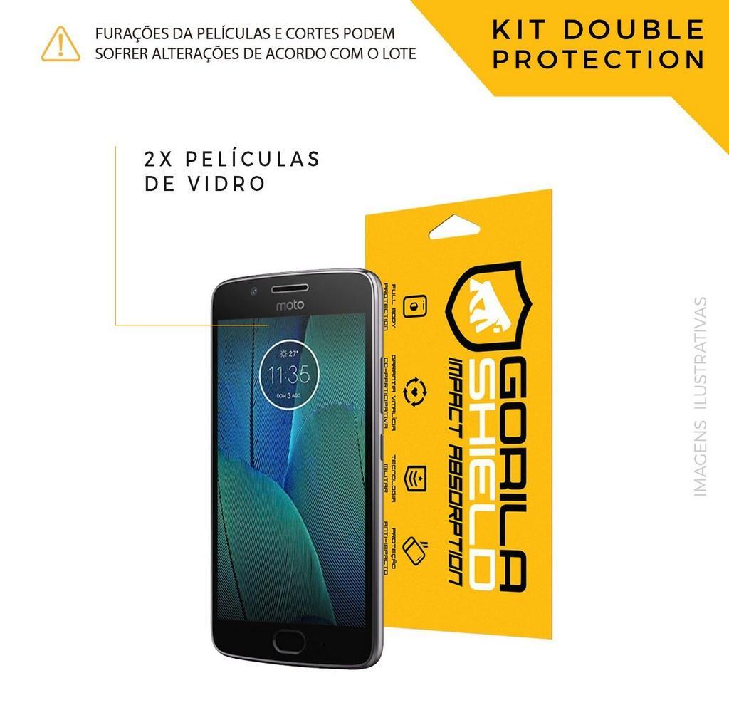 Película de Vidro Dupla para Motorola Moto G5S - Gorila Shield - 3