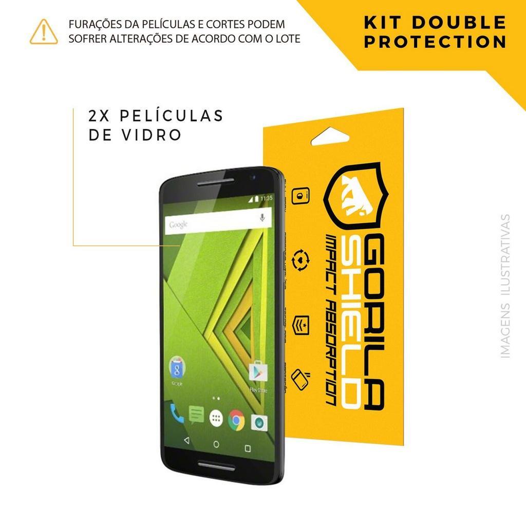 Película de Vidro Dupla para Motorola Moto X Play - Gorila Shield - 2