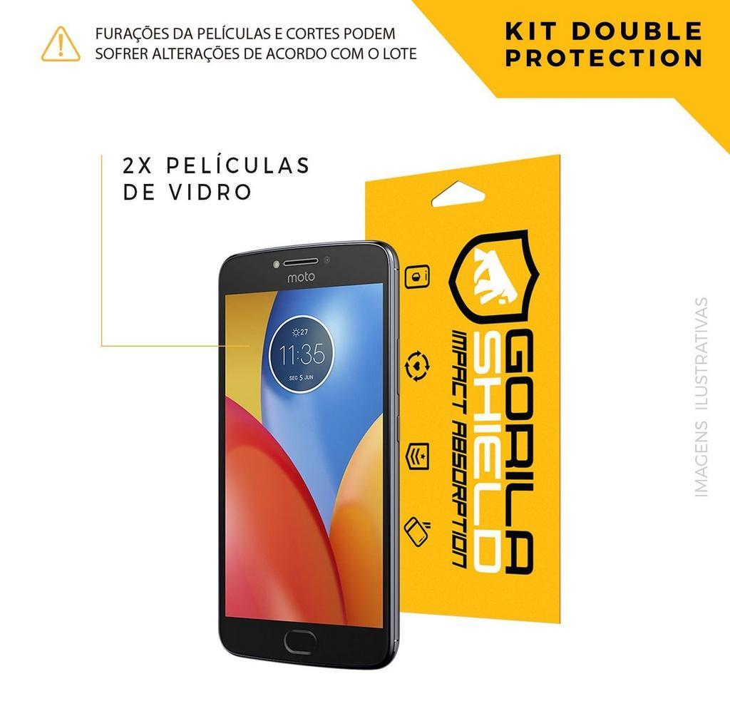 Película de Vidro Dupla para Motorola Moto E4 - Gorila Shield - 2