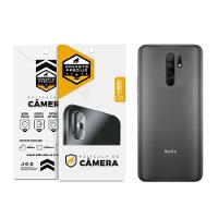 Película Defender Glass + Camera + Fibra de Carbono + Capa case capinha Dual Shock X Para Redmi 9 - Gshield - 2