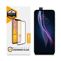 Película Defender Glass para Motorola Moto One Fusion Plus - Preta - Gshield - 1