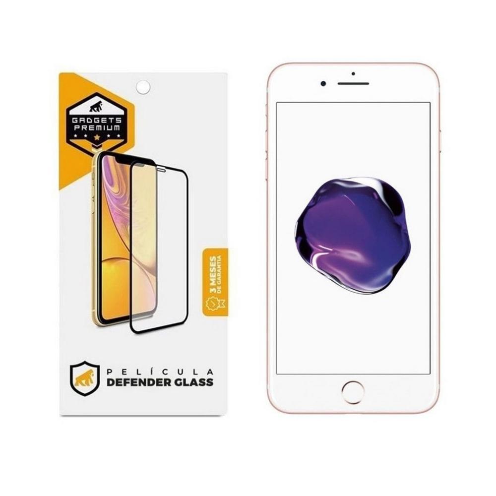 Película Defender Glass para iPhone 7 Plus e 8 Plus - Branca - Gshield - 1