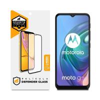Película Defender Glass para Motorola Moto G10 - Preta - Gshield - 1