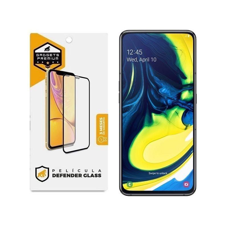 Película Defender Glass para Samsung Galaxy A90 - Preta - Gshield - 1
