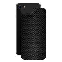 Película iPhone7/8/SE2/SE3-TraseiraFibraCarbonoPreta-Gshield - 1
