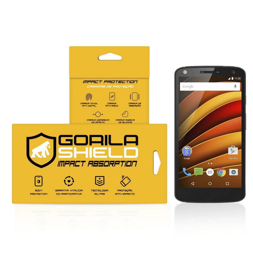 Película Nano Gel dupla para Motorola Moto X Force - Gorila Shield (Cobre toda tela) - 1