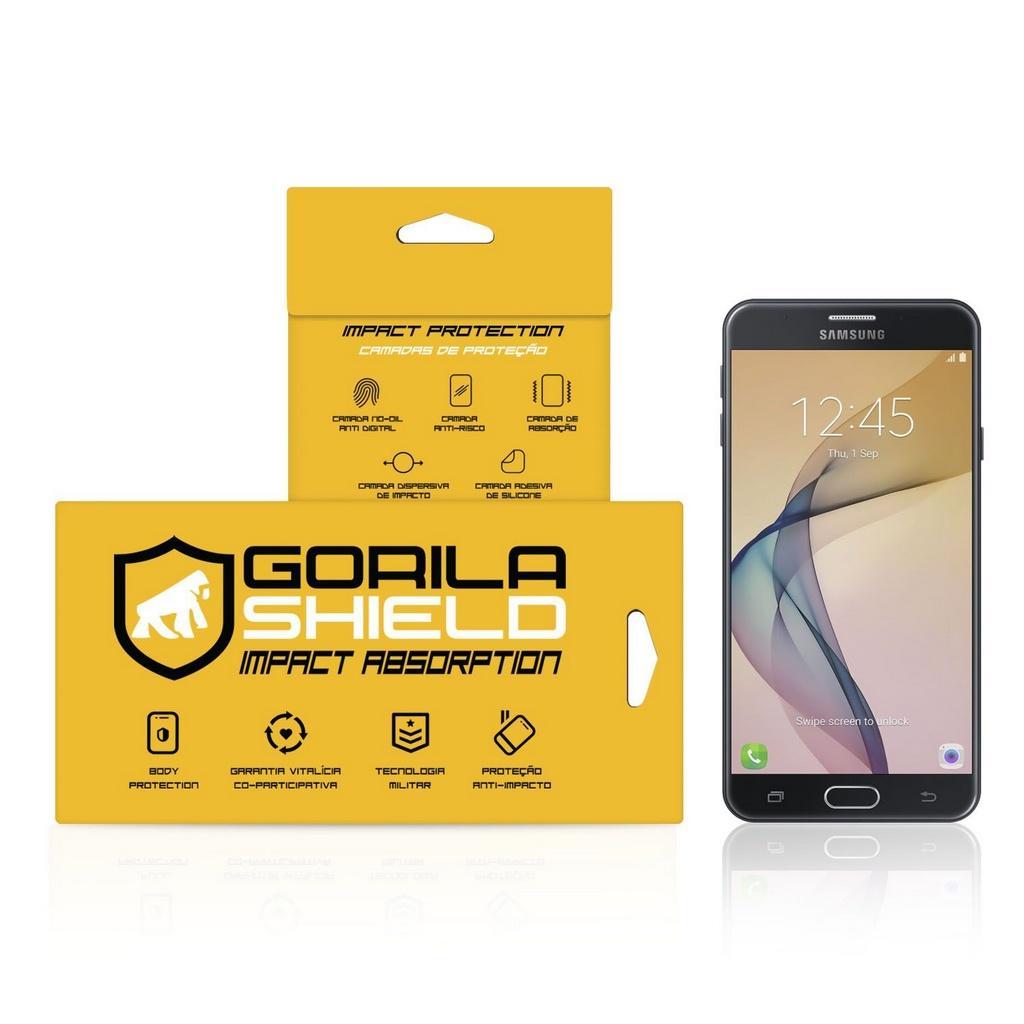 Película Nano Gel Dupla para Samsung Galaxy J7 Prime – Gorila Shield (Cobre toda tela) - 1