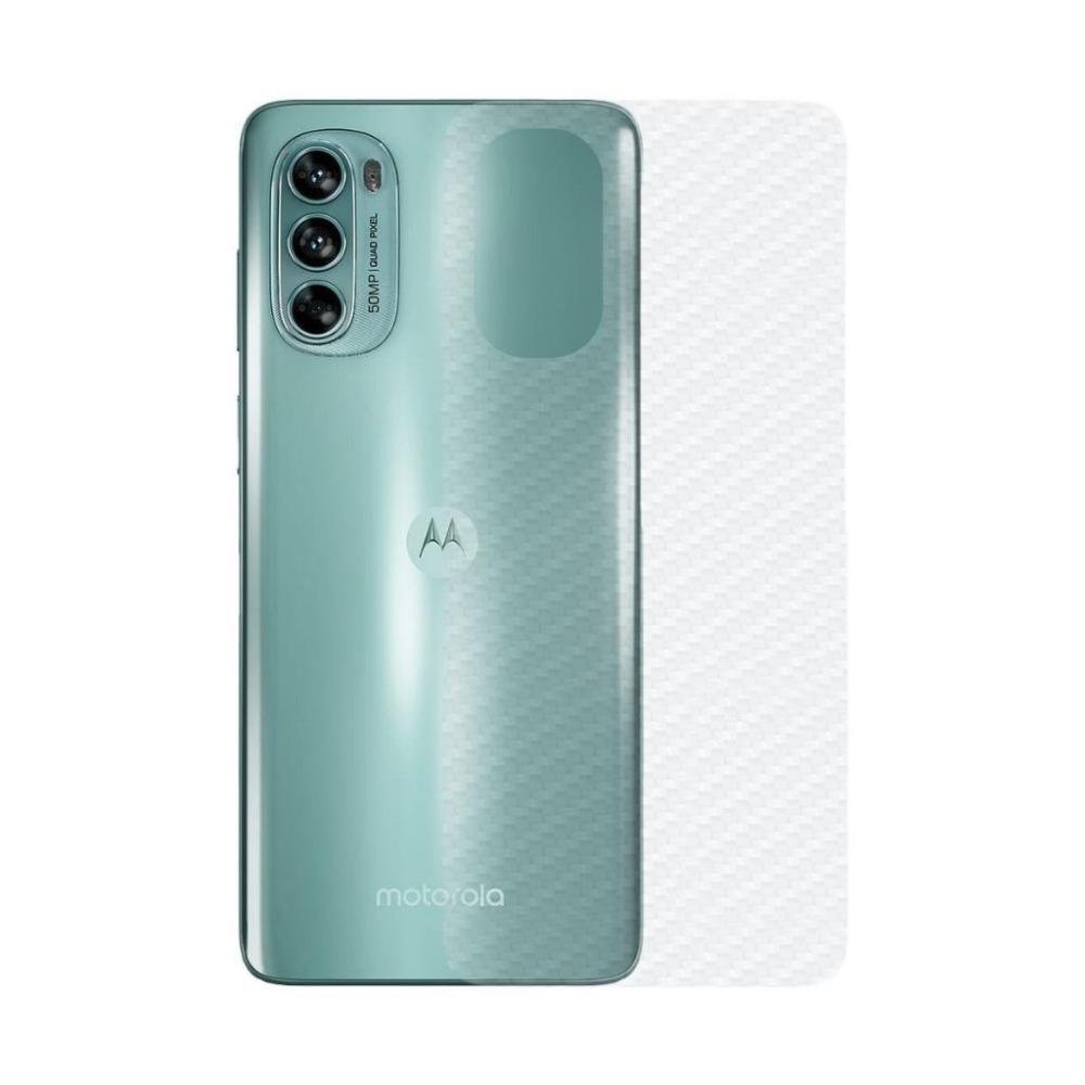 Película para Motorola Moto G62 - Traseira de Fibra de Carbono - Gshield - 1