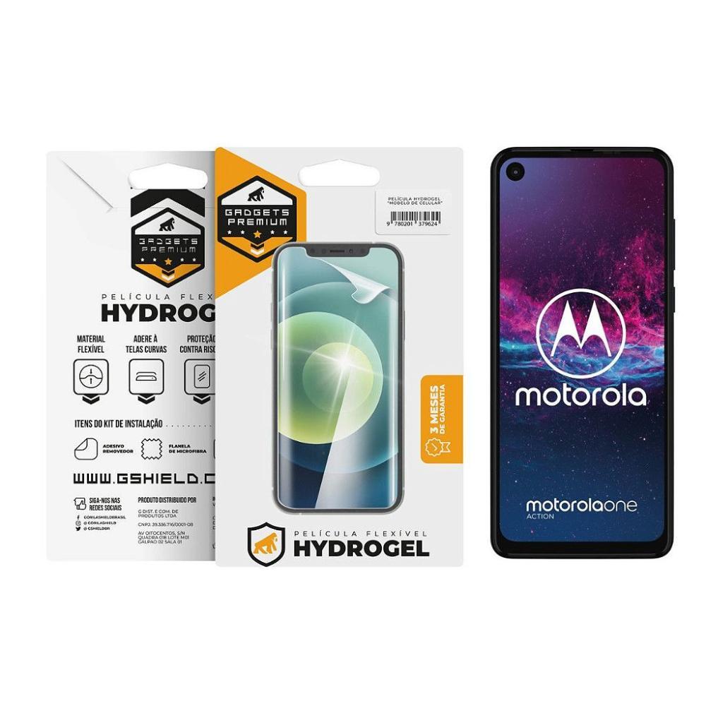Película para Motorola One Action - Hydrogel HD - Gshield - 1