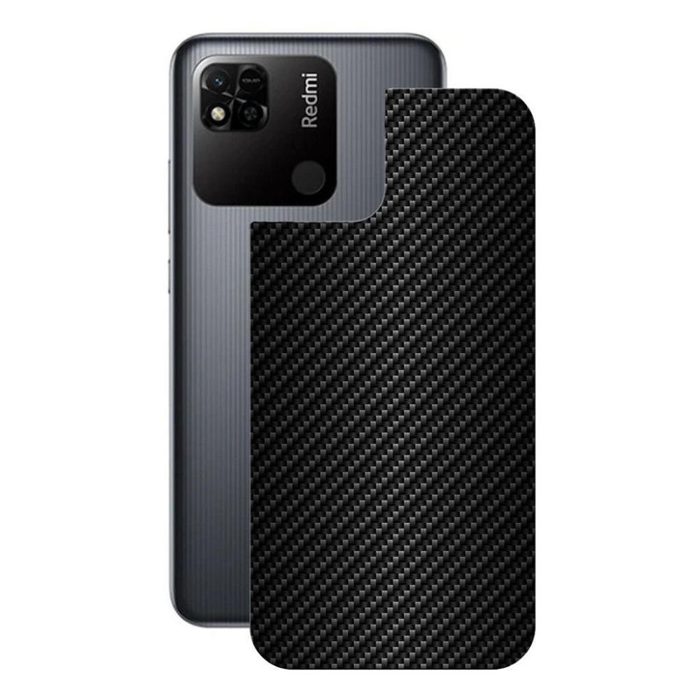 Película para Redmi 10A-Traseira Fibra Carbono Preta-Gshield - 1