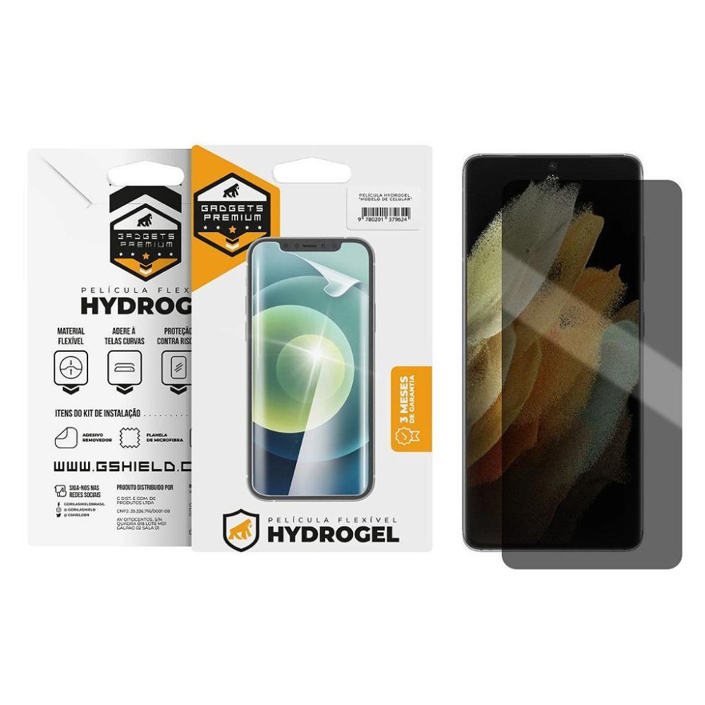 Película para Samsung Galaxy S21 Ultra - Privacidade Hydrogel - Gshield - 1