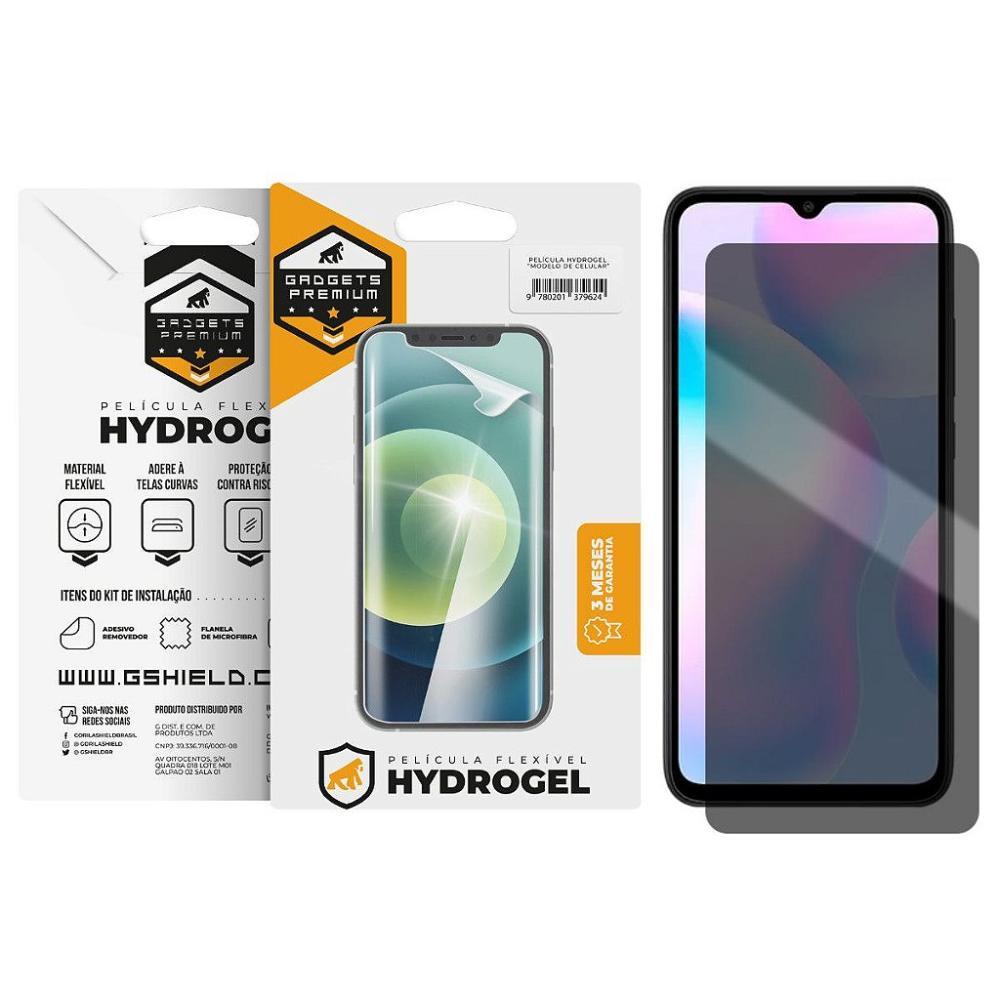 Película para Xiaomi Redmi 9A -Privacidade Hydrogel- Gshield - 1