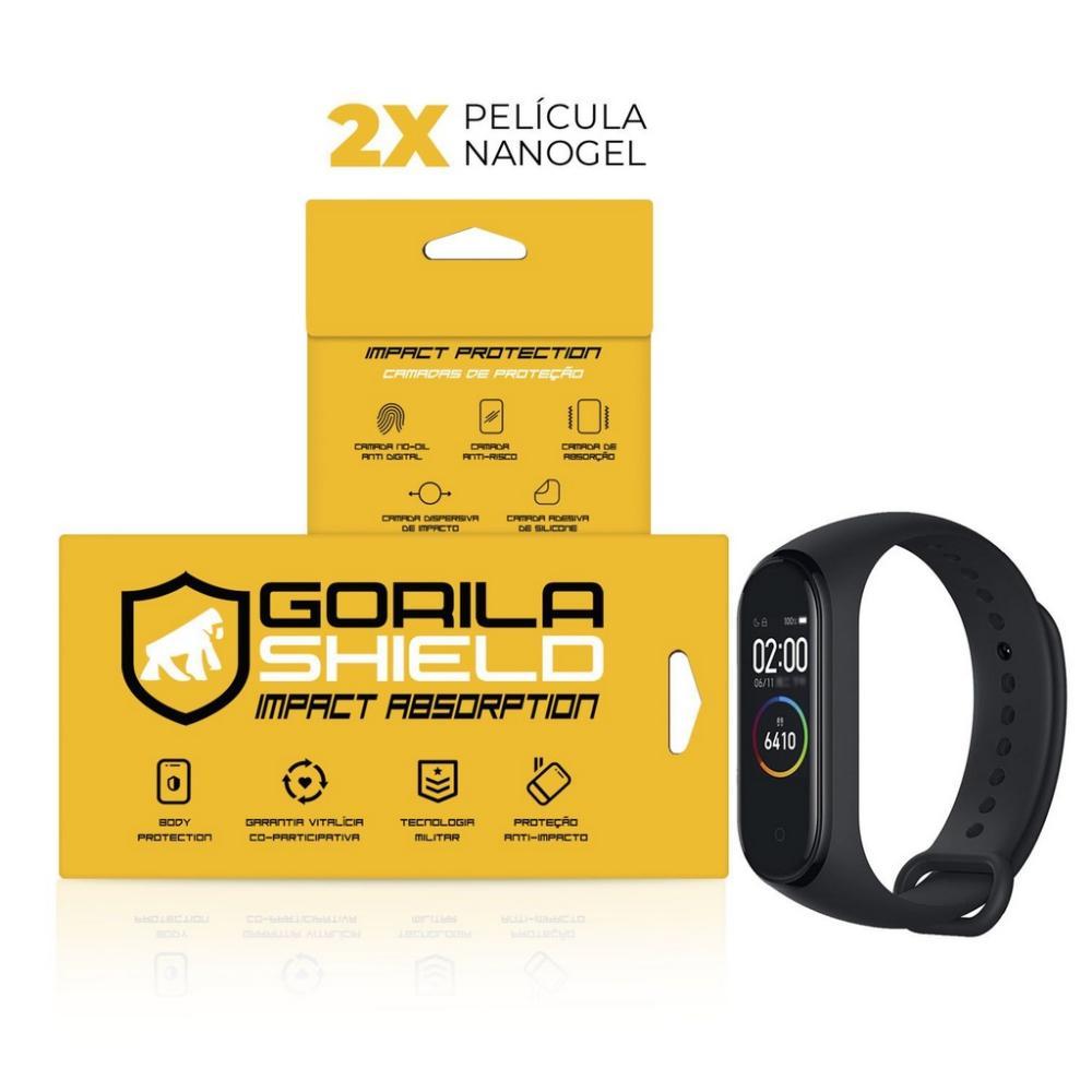 Película para Xiaomi Mi Band 4 - Nano Gel Dupla - Gshield - 1
