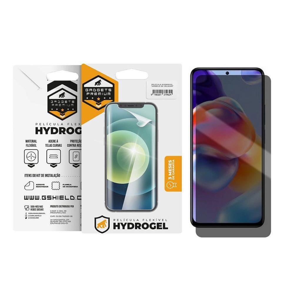 Película para Xiaomi Redmi note 11T Pro Plus - Privacidade Hydrogel - Gshield - 1