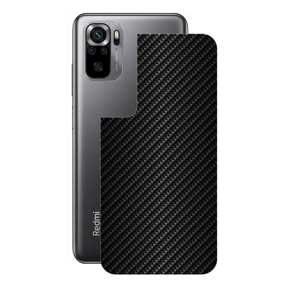 Película Redmi Note 10S-Traseira Fibra Carbono Preta-Gshield - 1