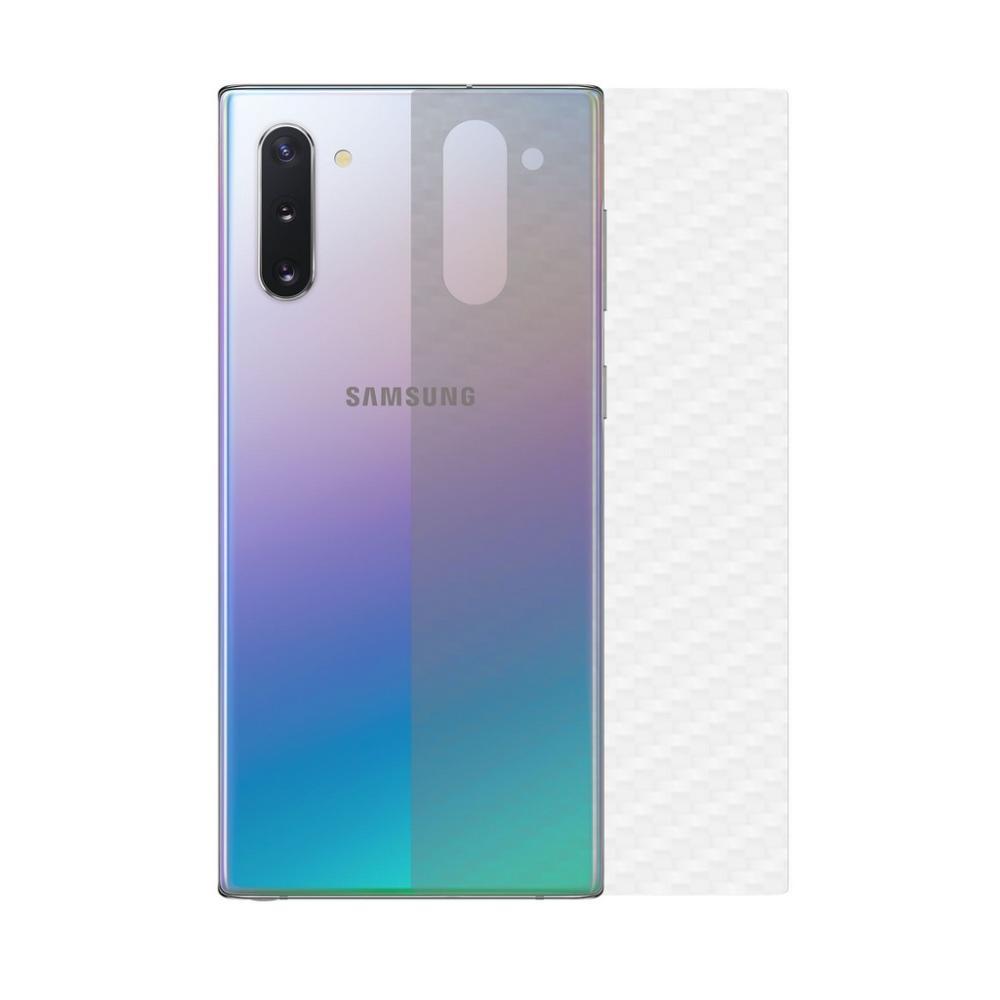 Película Traseira de Fibra de Carbono Transparente para Samsung Galaxy Note 10 Plus - Gorila Shield - 1