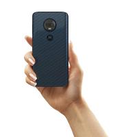Película Traseira de Fibra de Carbono Transparente para Moto G7 Plus - Gorila Shield - 3