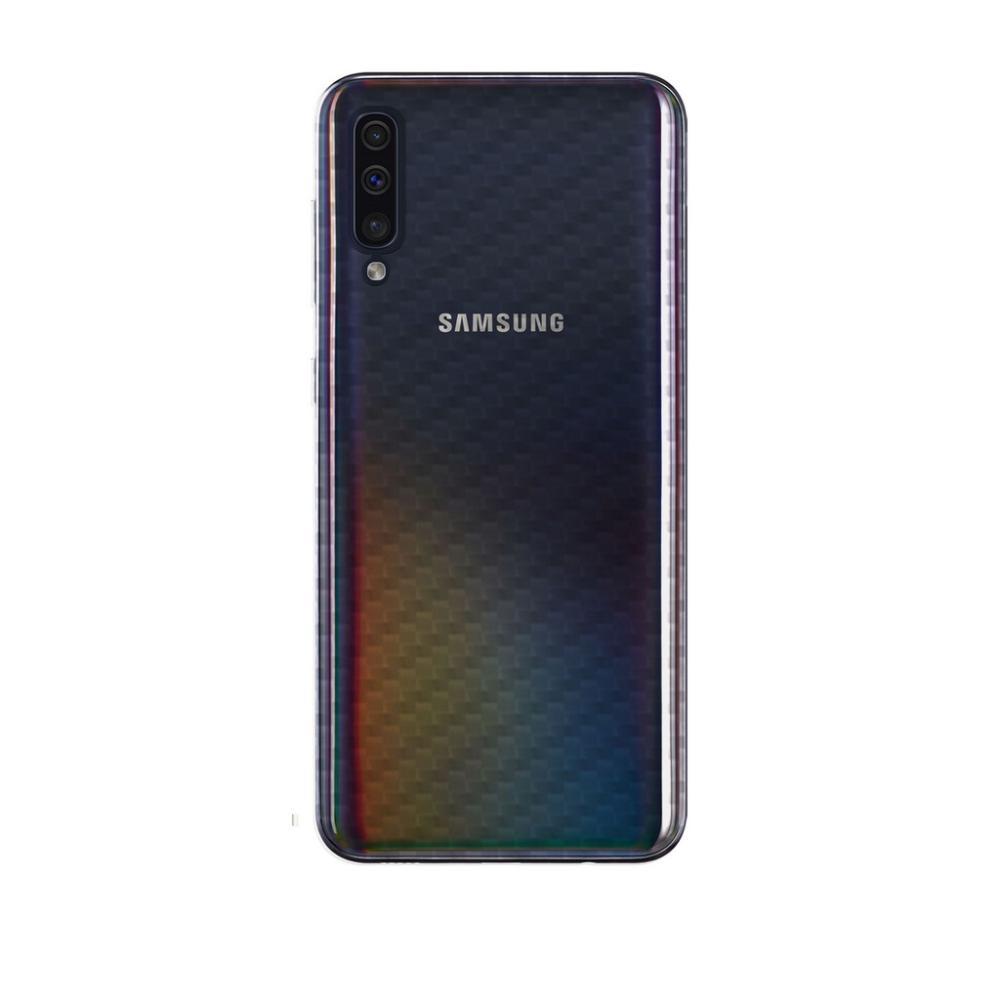 Película Traseira de Fibra de Carbono Transparente para Samsung Galaxy A50 - Gorila Shield - 2