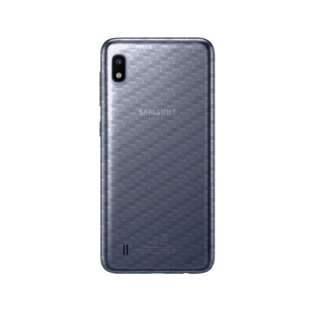 Película Traseira de Fibra de Carbono Transparente para Samsung Galaxy A10 - Gorila Shield - 2