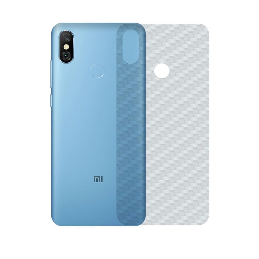 Película Traseira de Fibra de Carbono Transparente para Xiaomi Mi A2 - Gorila Shield - 1