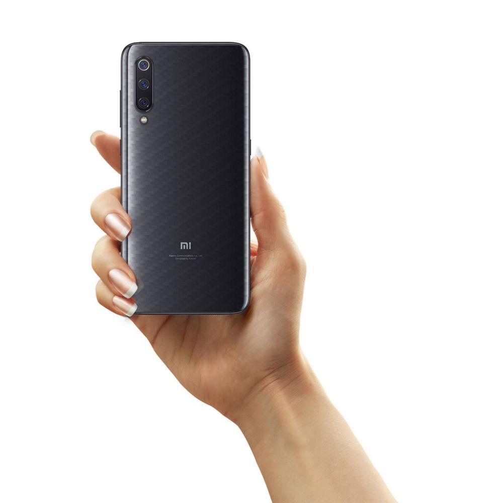 Película Traseira de Fibra de Carbono Transparente para Xiaomi Mi 9 - Gorila Shield - 2