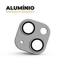 Protetor de lente de câmera de alumínio para iPhone 14 Plus - Prata - Gshield - 3