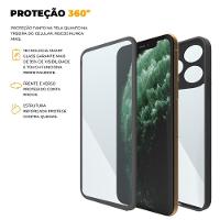 Capa 360 para iPhone 12 Pro Max - Preta - Frente e Verso - Gshield - 3