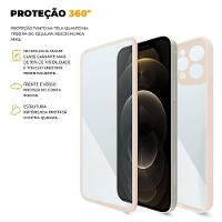 Capa 360 para iPhone 12 Pro - Rosa - Frente e Verso- Gshield - 3