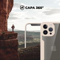 Capa 360 para iPhone 13 Pro - Rosa - Frente e Verso- Gshield - 5