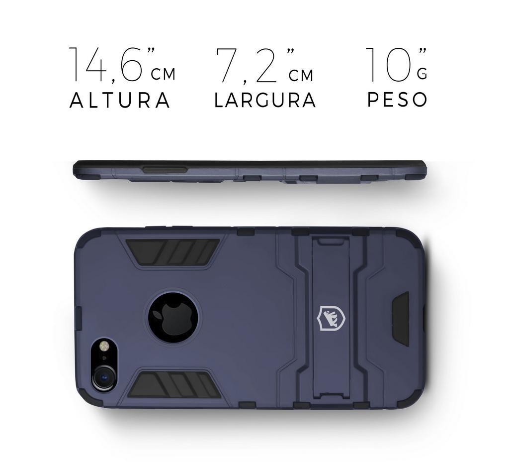 Capa case capinha Armor Para Iphone 7 e 8 - Gorila Shield - 3
