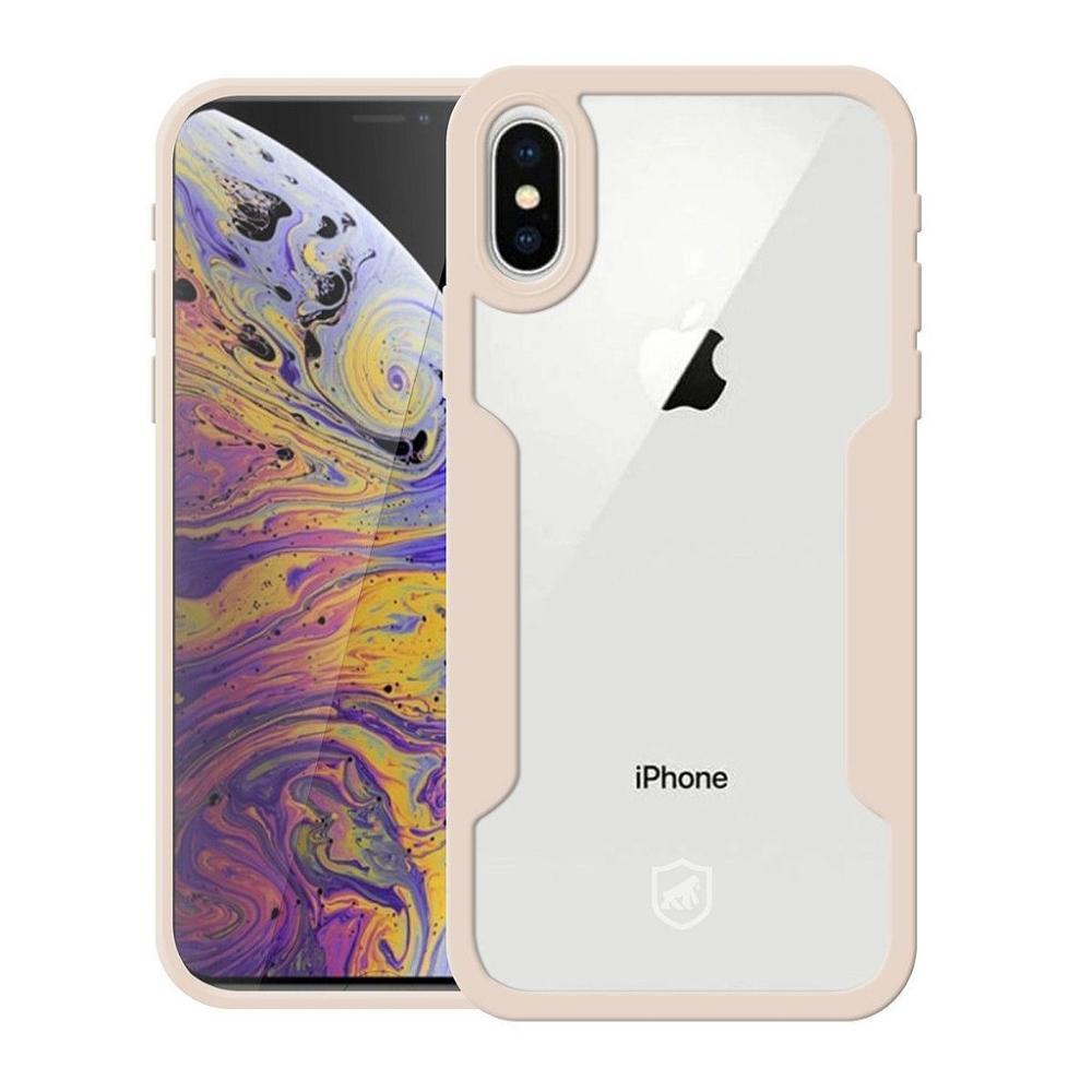 Capa 360 para iPhone XS Max - Rosa - Frente e Verso- Gshield - 1