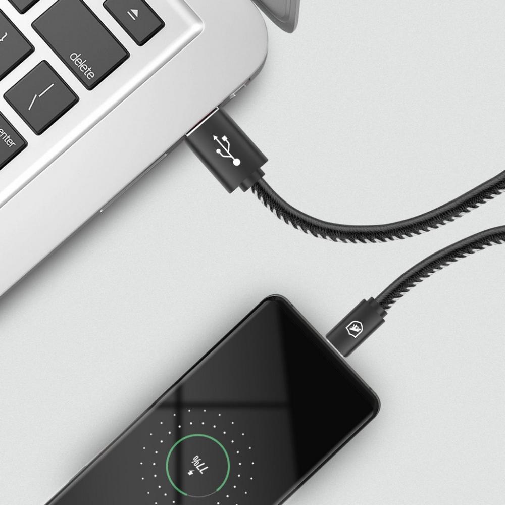 Cabo Turbo Militar - 1,5M - Micro USB V8 - Gshield - 9