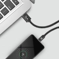 Cabo Turbo Militar - 1,5M - Micro USB V8 - Gshield - 9