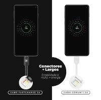 Cabo Turbo Militar - 1,5M - Micro USB V8 - Gshield - 10