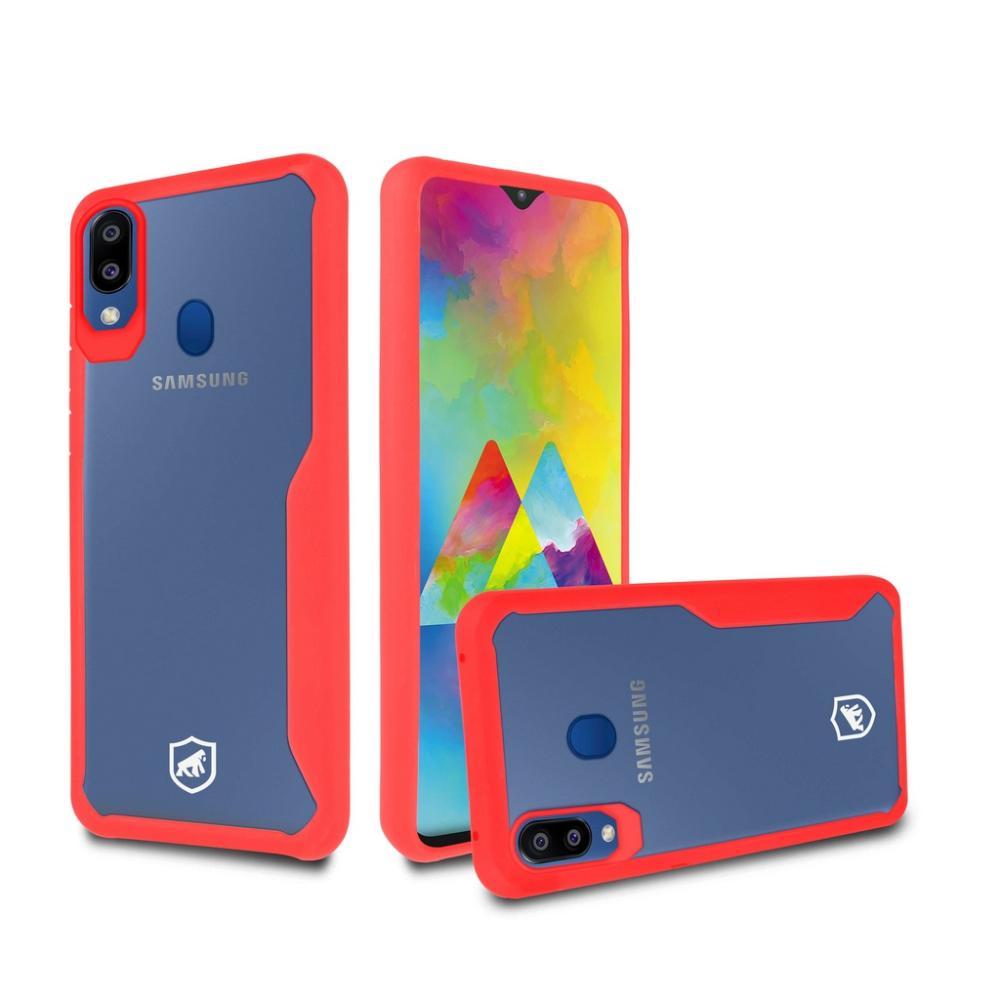 Capa case capinha Atomic para Samsung Galaxy M20 - Vermelha - Gorila Shield - 1