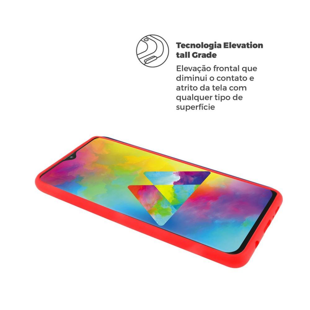 Capa case capinha Atomic para Samsung Galaxy M20 - Vermelha - Gorila Shield - 4