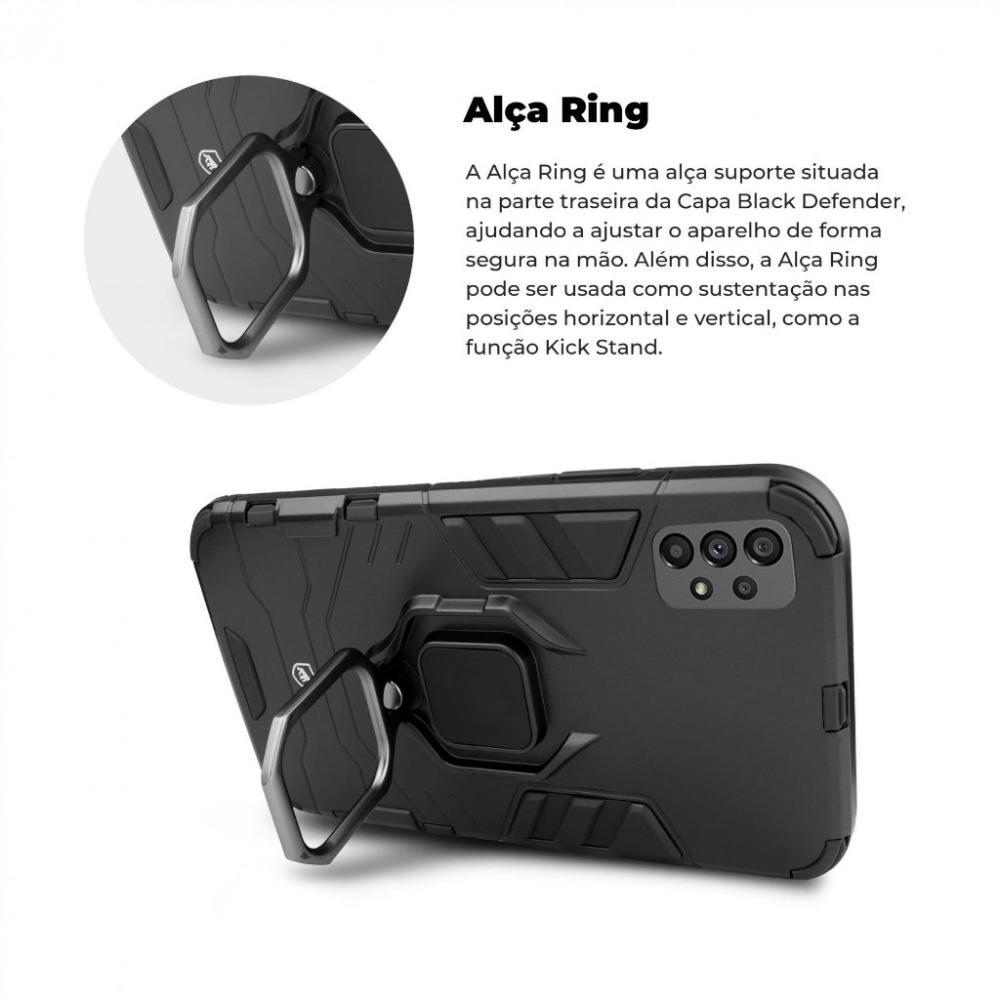 Capa case capinha Defender Black para Samsung Galaxy A33 5G - Gshield - 2