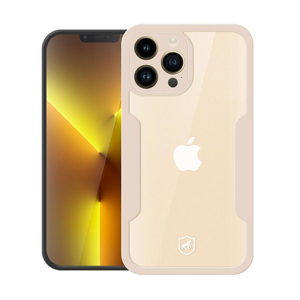 Capa 360 para iPhone 13 Pro Max - Rosa - Frente e Verso- Gshield - 1