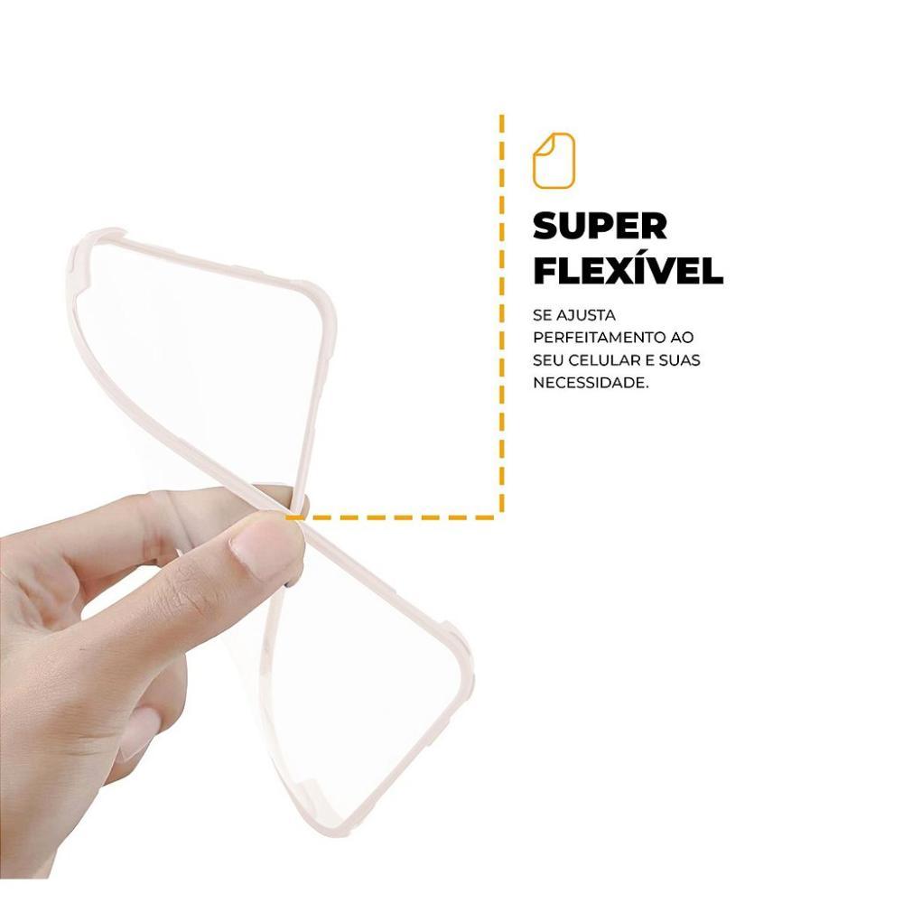 Capa 360 para iPhone 13 Pro Max - Rosa - Frente e Verso- Gshield - 4