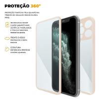 Capa 360 para iPhone 11 Pro Max - Rosa - Frente e Verso - Gshield - 3