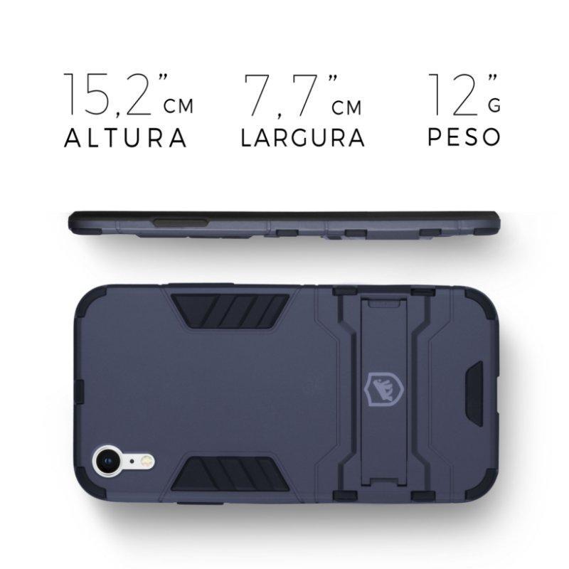 Capa Armor e Pelicula Coverage para iPhone XR - Gshield - 5
